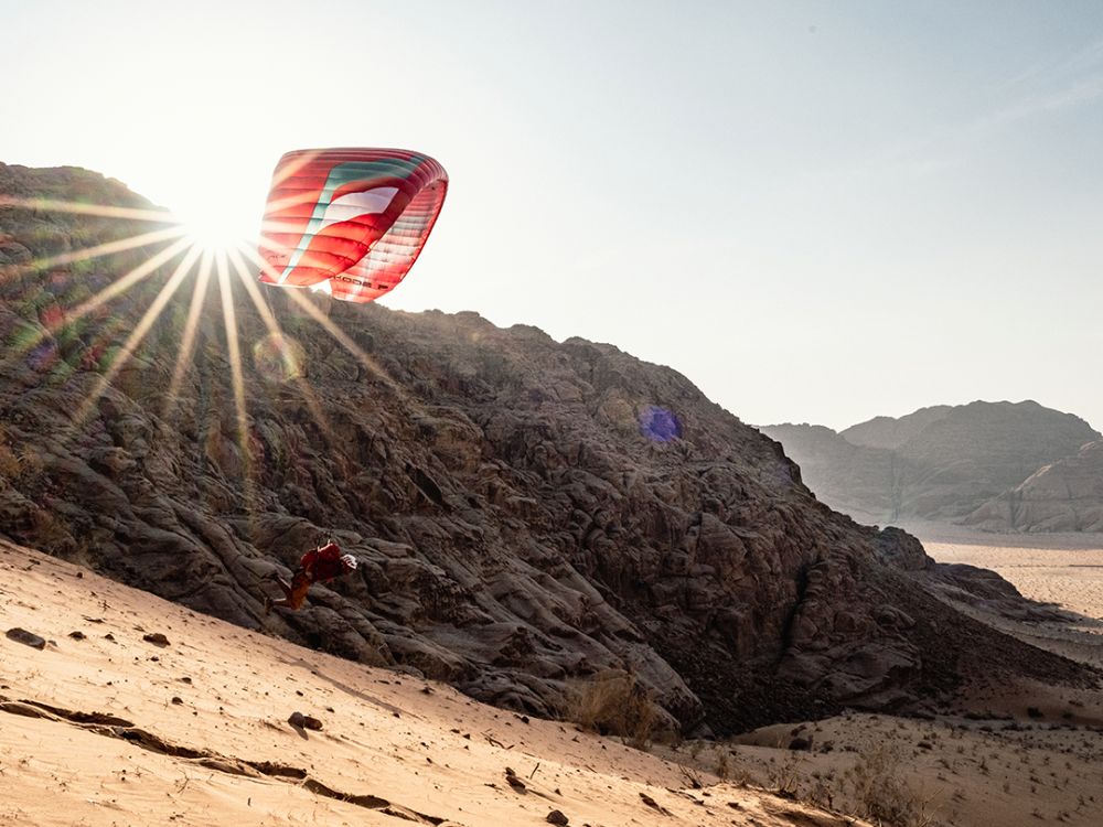 The Kode P, the most versatile paraglider for your size and weight
