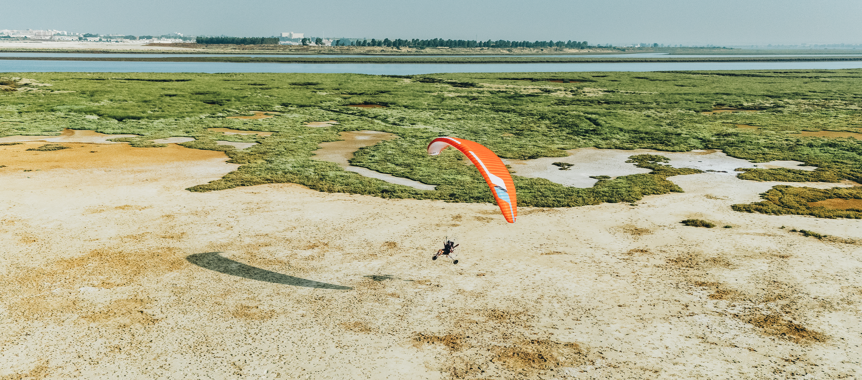 Paramotor wing progression cross country Niviuk Qubik 2