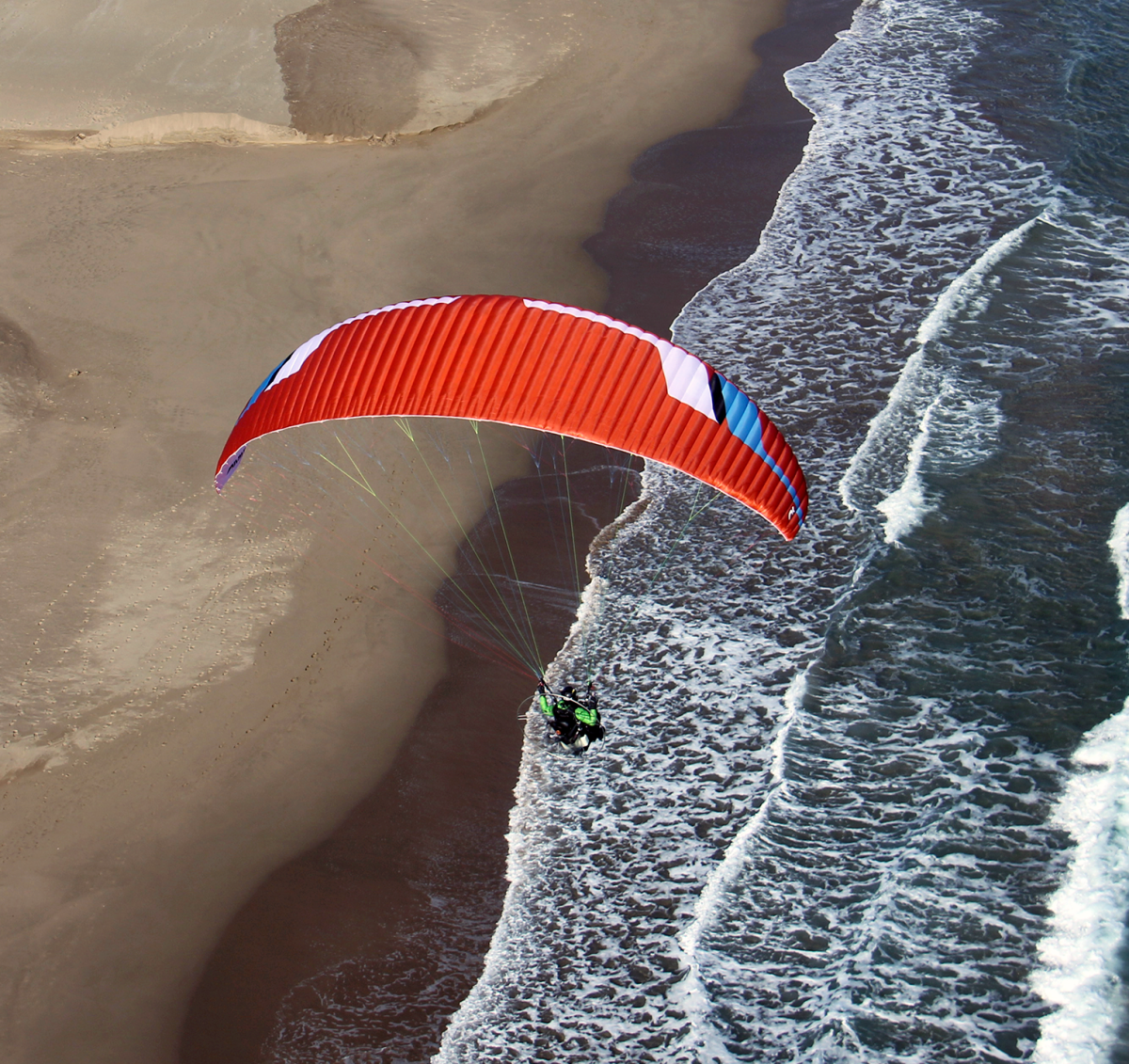 Qubik 2 ala paramotor vuelo distancia