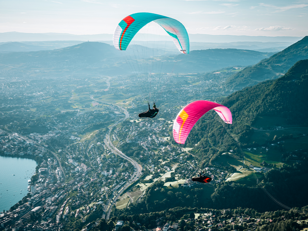 Discover the new Niviuk paragliders at the Coupe Icare