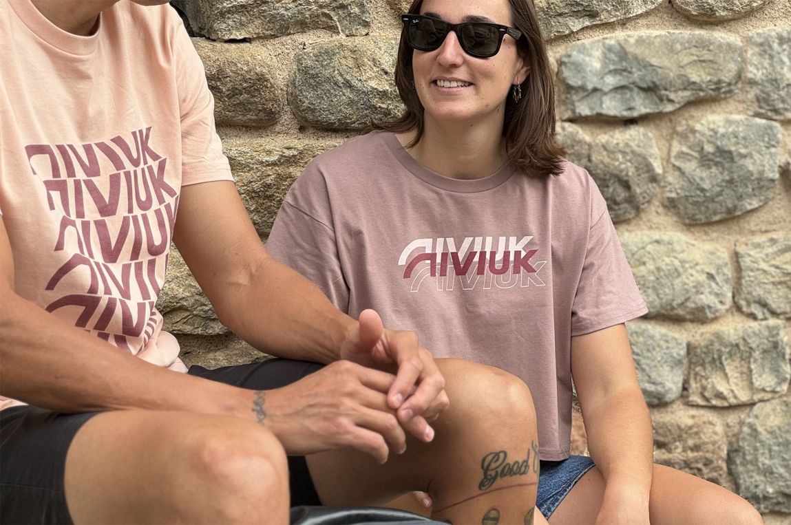 Croptop T-Shirt aus Baumwolle Niviuk Paragliders