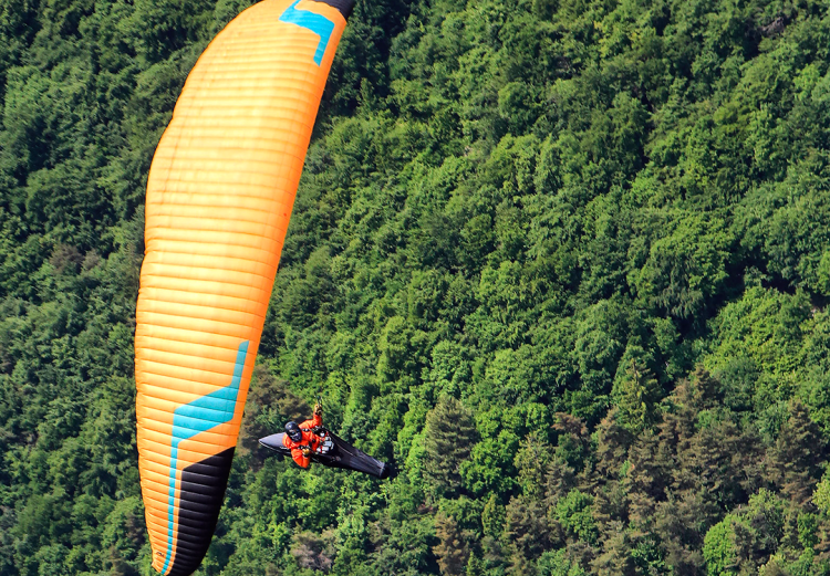 Pilot Ariel Zlatkovski completes Project 100 with Niviuk wings