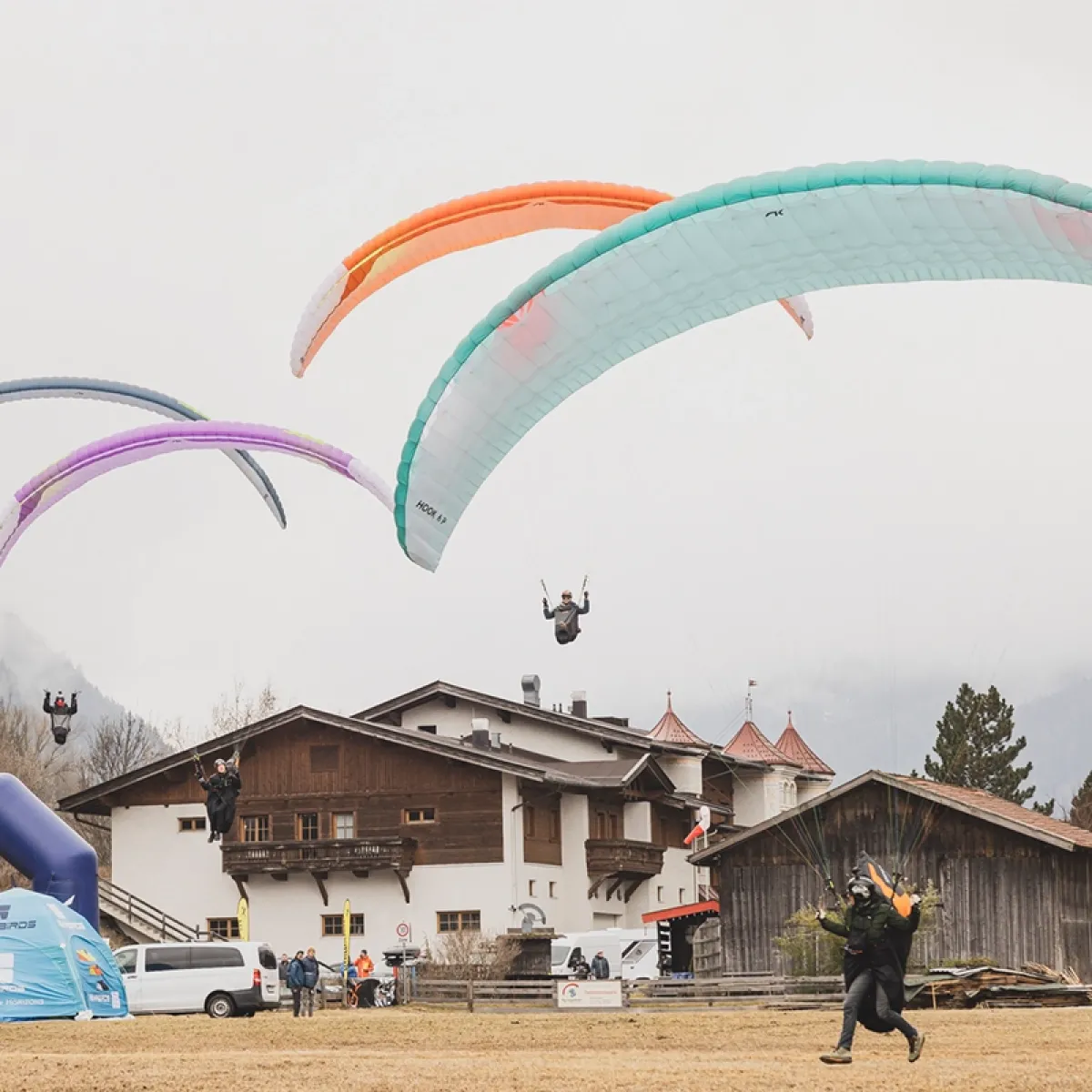 Die Paragliding-Testival-Saison 2026 startet
