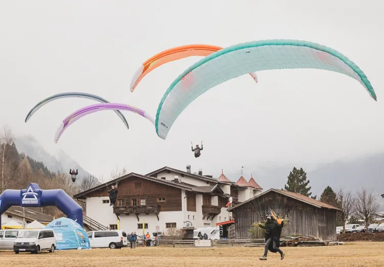 Die Paragliding-Testival-Saison 2026 startet
