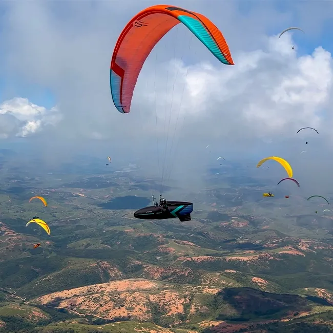 El Niviuk Open llega a Pegalajar, una competición de parapente de alto nivel