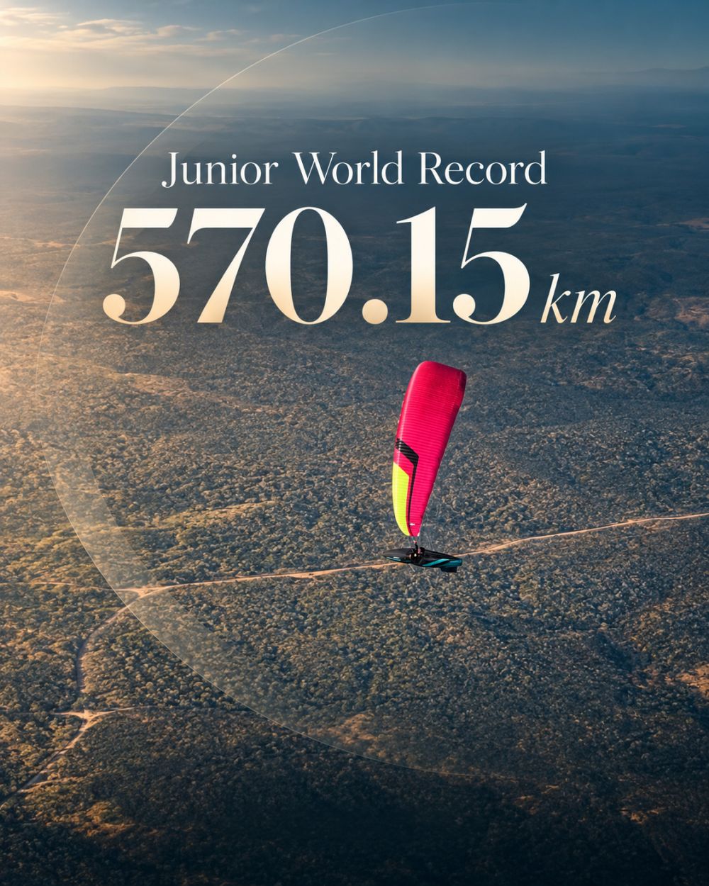Nico Suremann establece un nuevo récord mundial júnior con la Icepeak X-One y la Rocket R