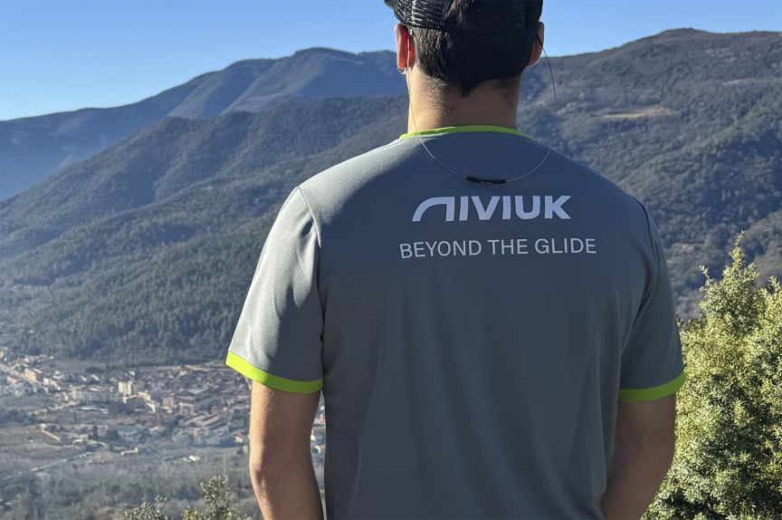 Comfortable paragliding T-shirt Niviuk
